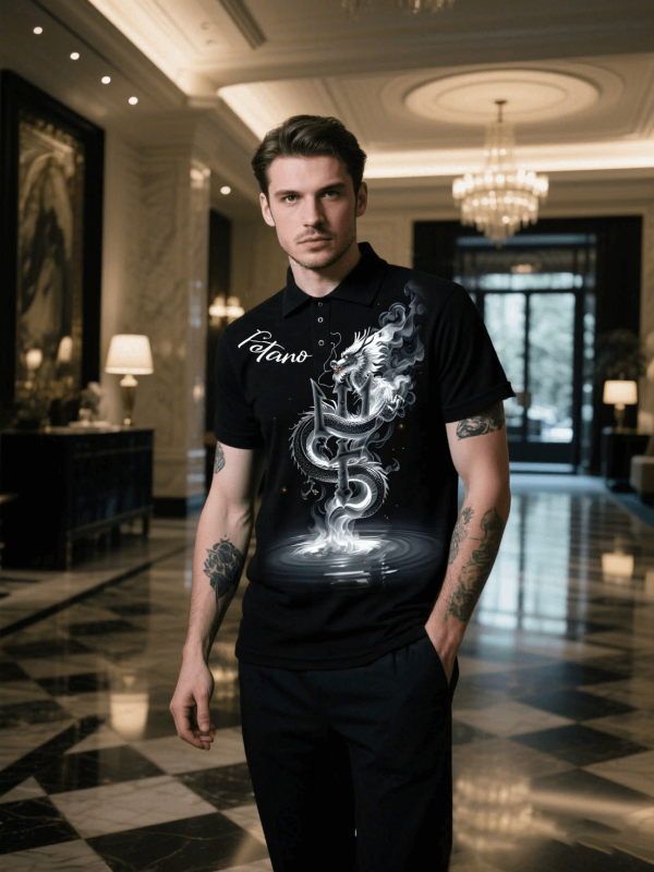 Polo Shirt - Dragon - Image 6