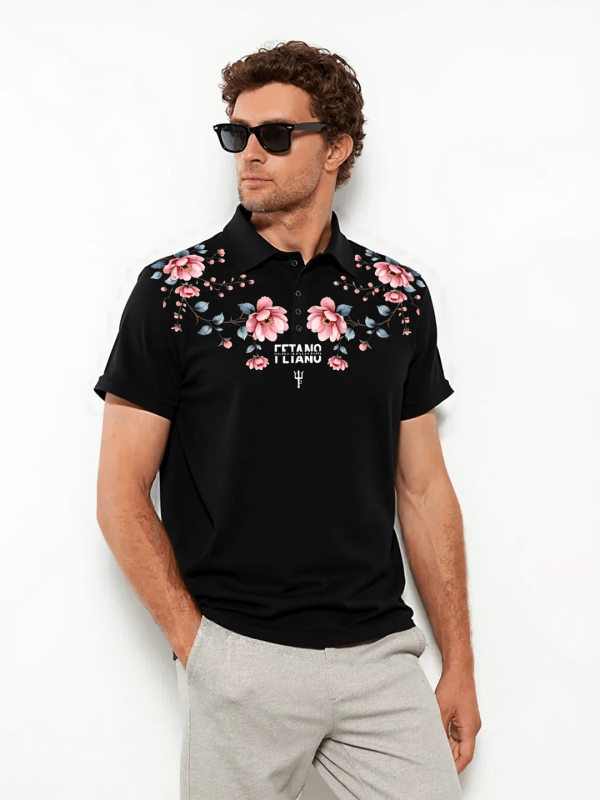 Polo Shirt - Unique Rose - Image 3