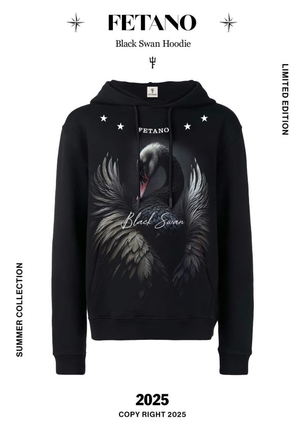 Hoodie - Black Swan