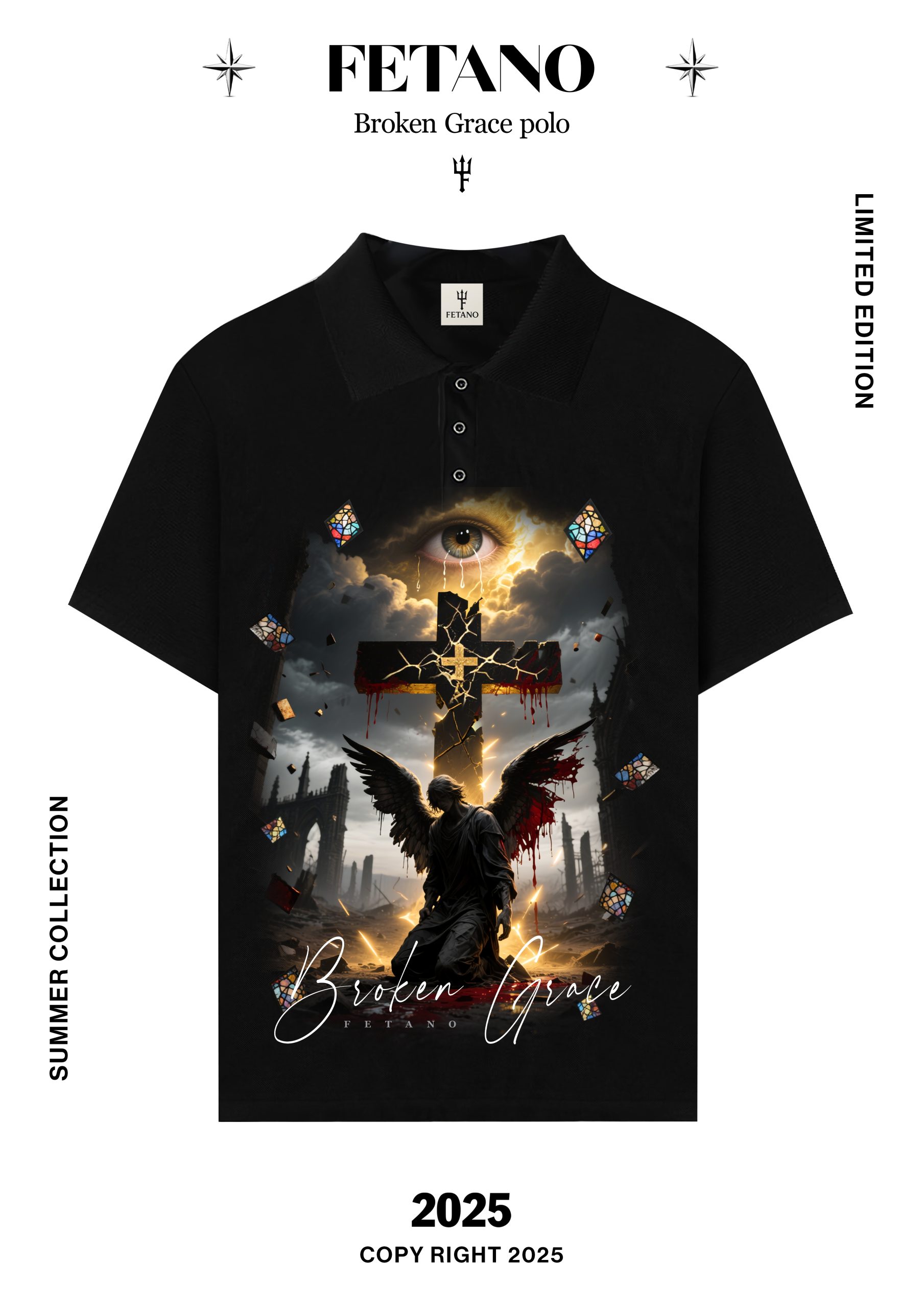 Polo Shirt - Broken Grace polo