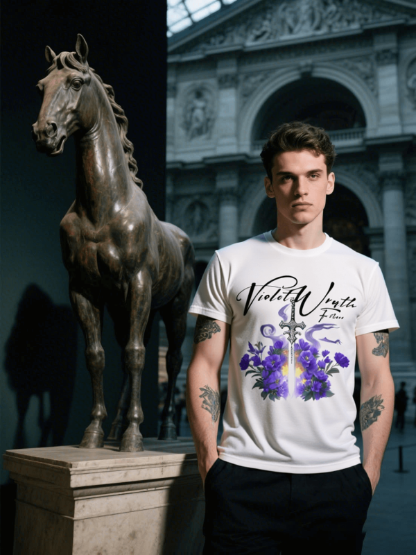 T-shirt - Violet Wrath - Hình ảnh 3