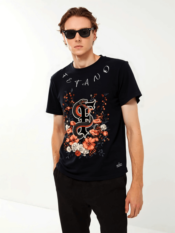 T-shirt – Floral Fang - Hình ảnh 3