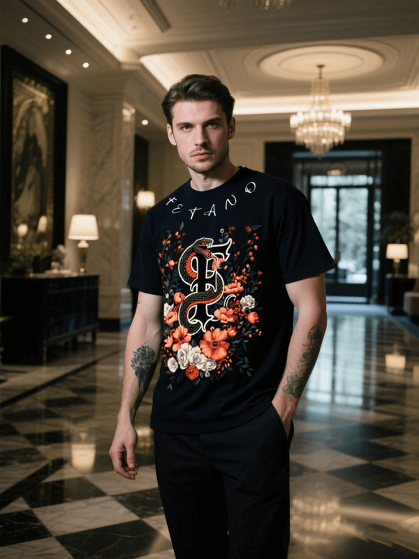 T-shirt – Floral Fang - Hình ảnh 4