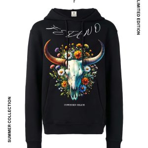 Hoodie - Cowhorn Grace