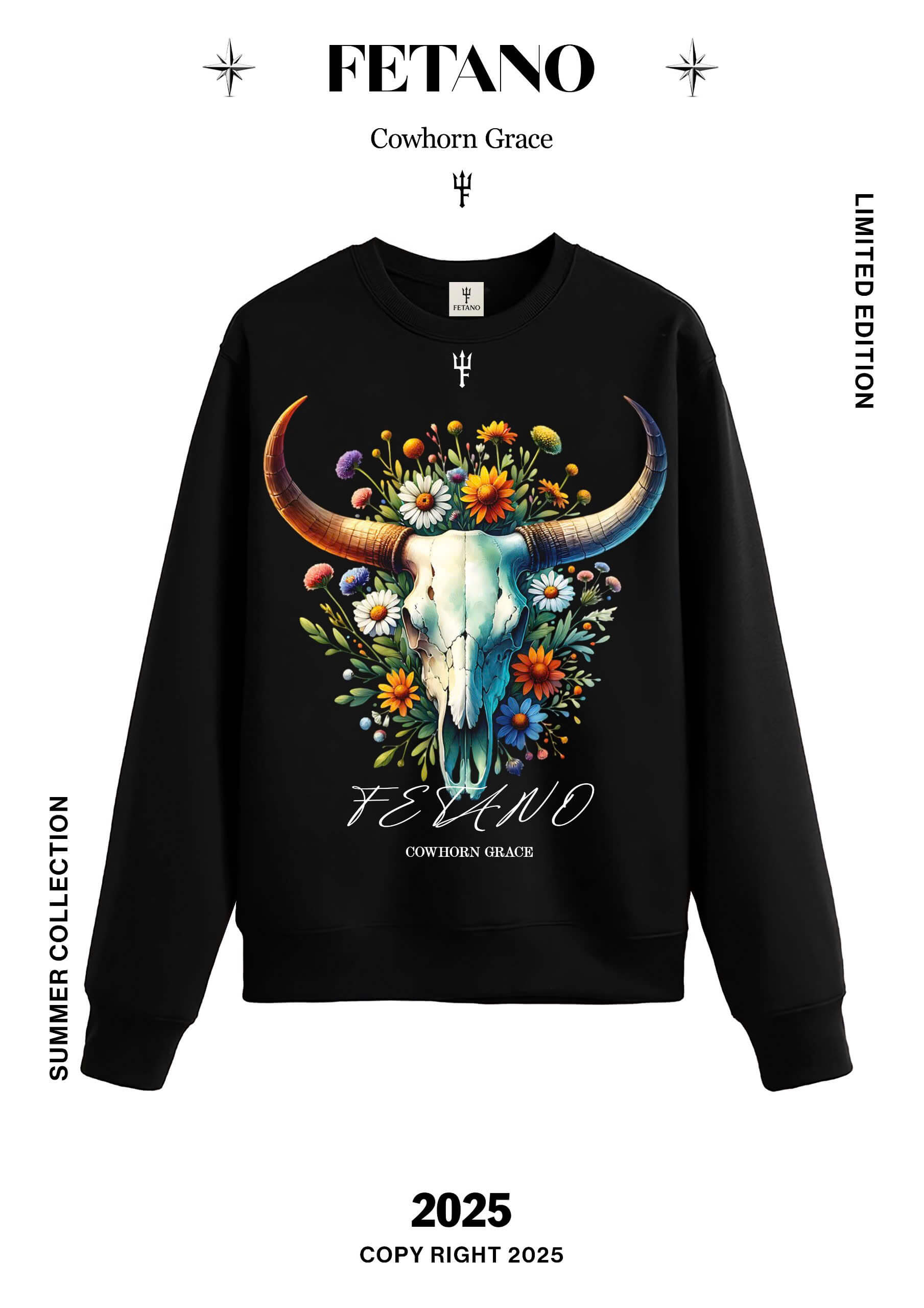 Sweatshirt Fetano - Cowhorn Grace