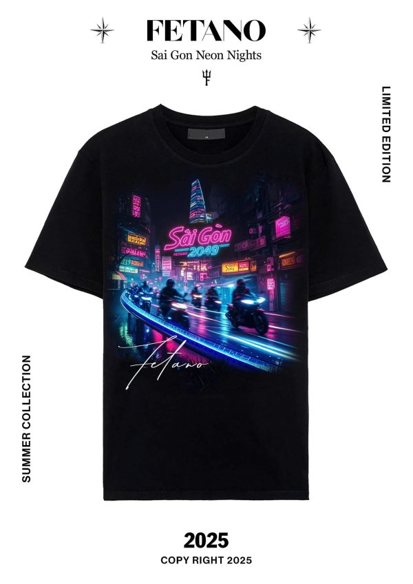 T-shirt - Saigon Neon Nights