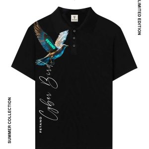 Polo Shirt - Cyber Bird