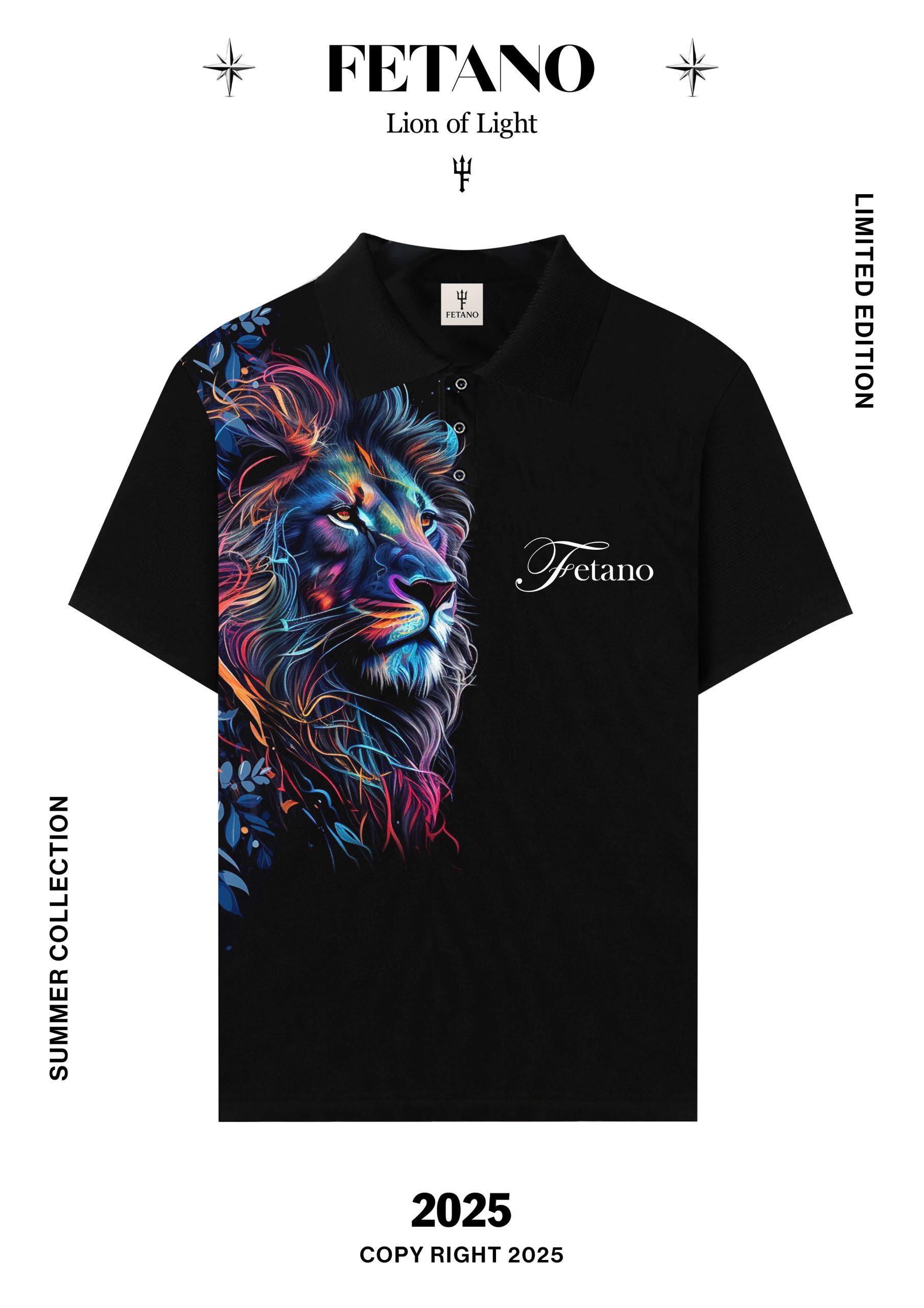 Polo Shirt - Lion of Light