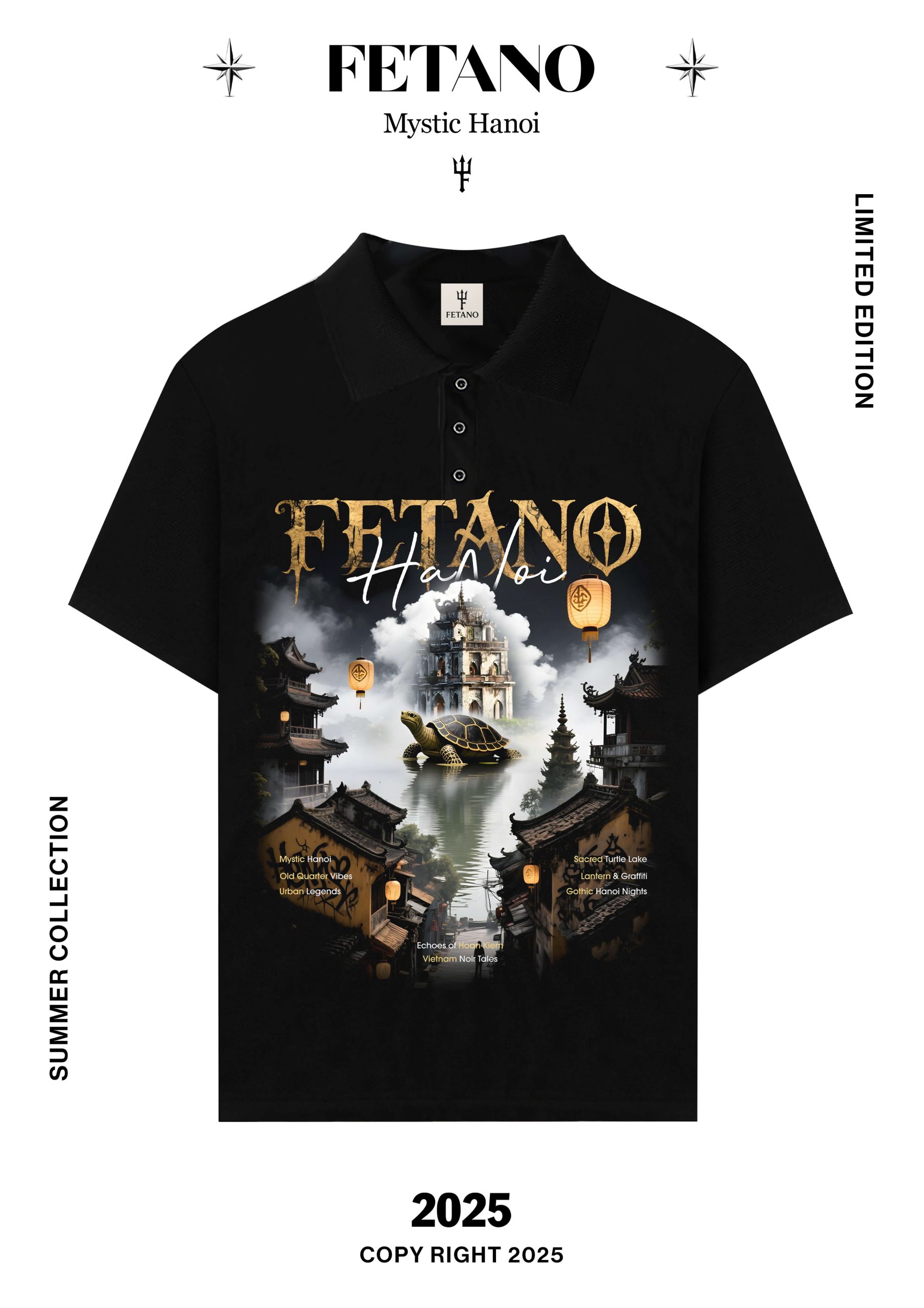 Polo Shirt - Mystic Hanoi