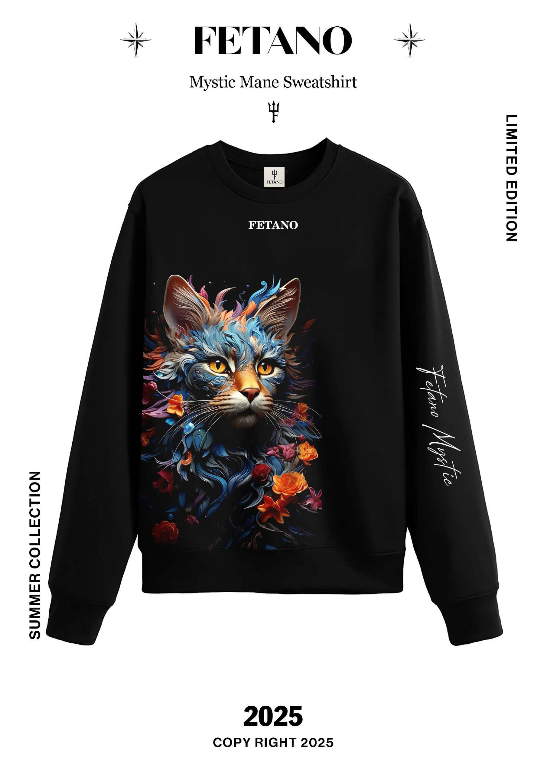 Sweatshirt Fetano - Mystic Mane Sweatshirt