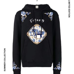 Hoodie - Royal Bloom