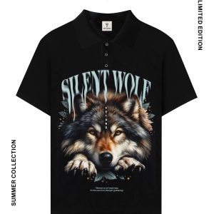 Polo Shirt - Silent Wolf
