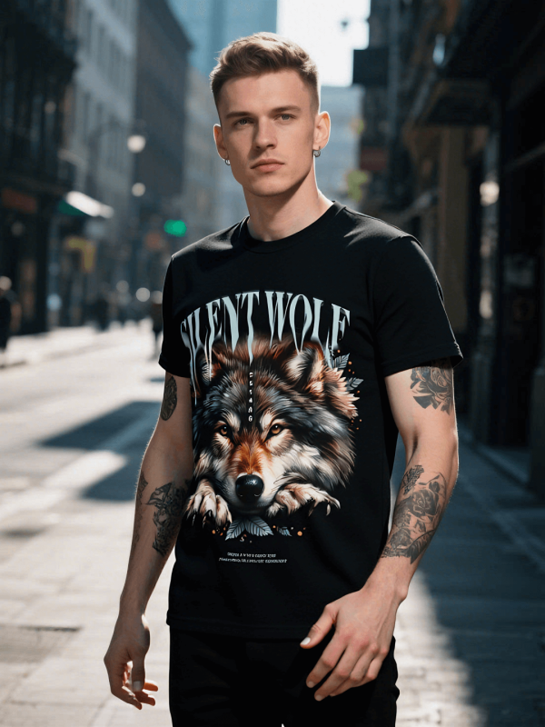 T-shirt - Silent Wolf - Image 3