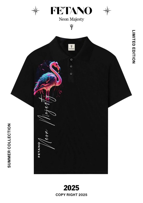Polo Shirt - Neon Majesty
