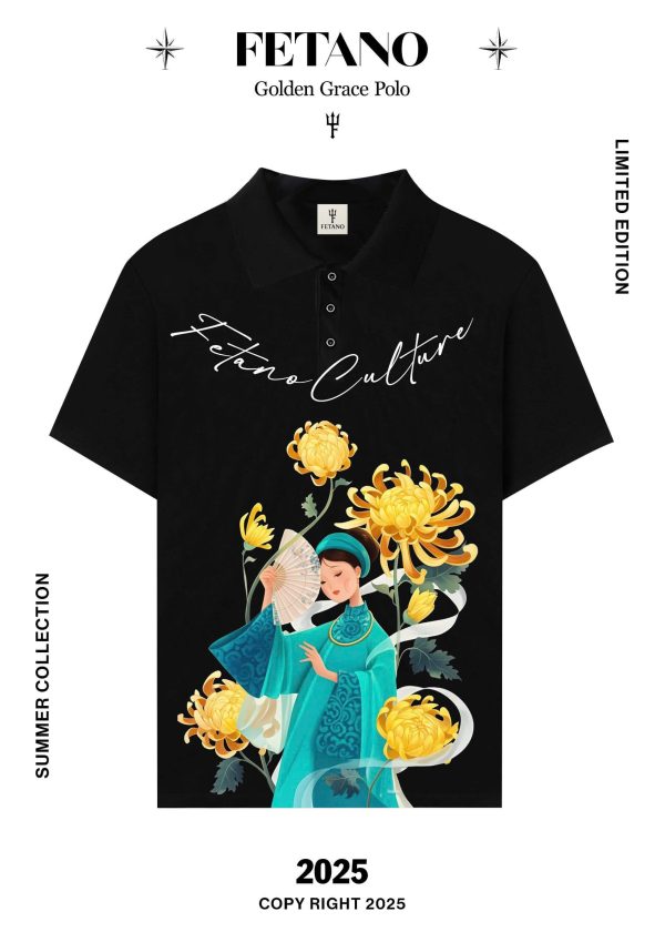 Polo Shirt - Golden Grace