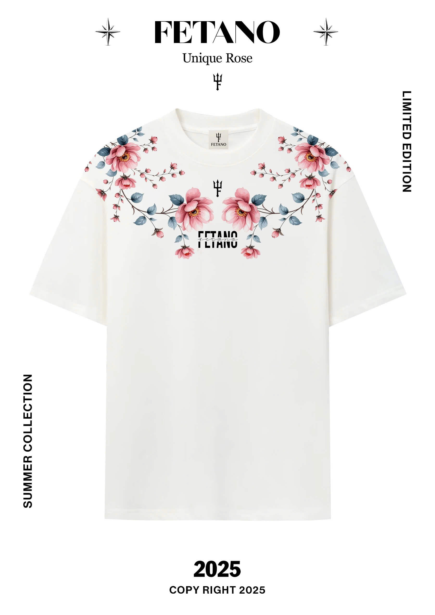 T-shirt - Unique Rose