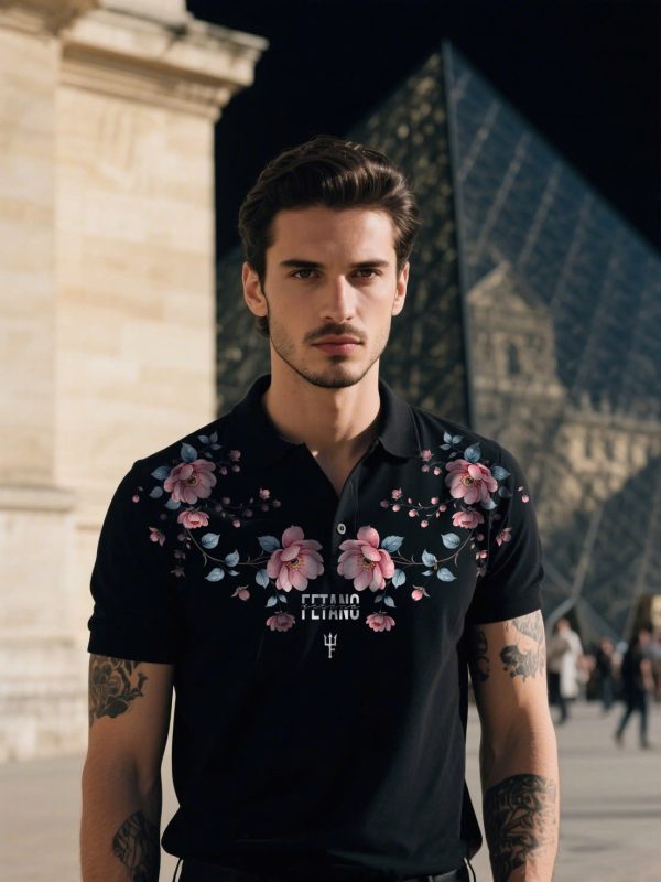Polo Shirt - Unique Rose - Image 4