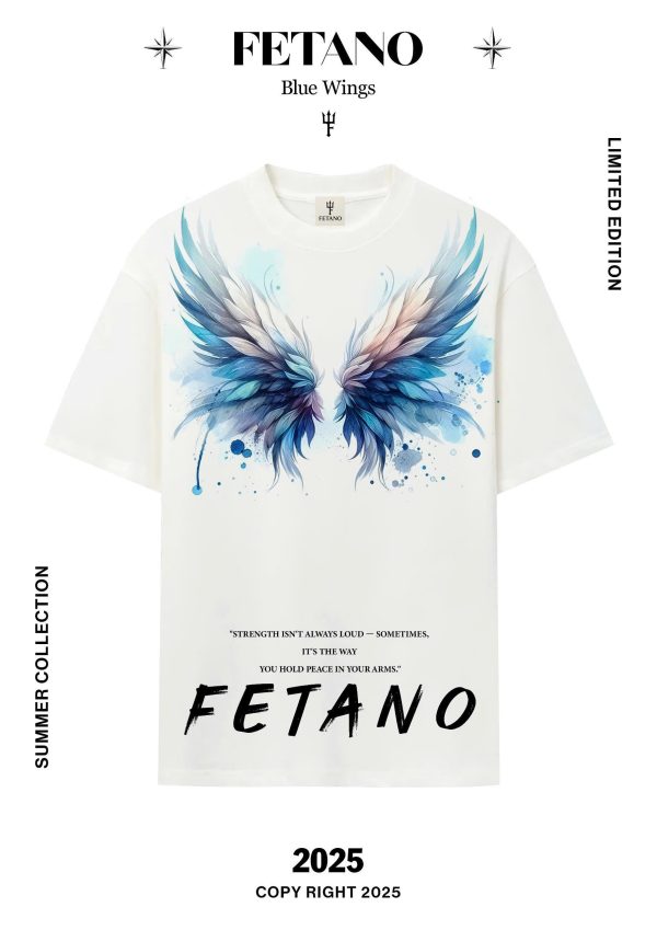 T-shirt – Blue Wings -clone