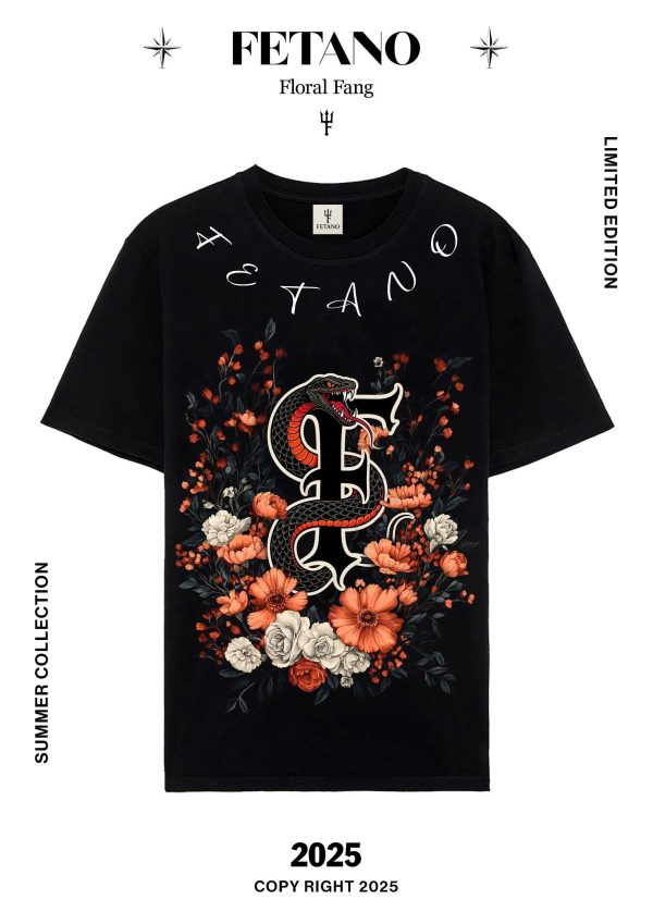 T-shirt – Floral Fang